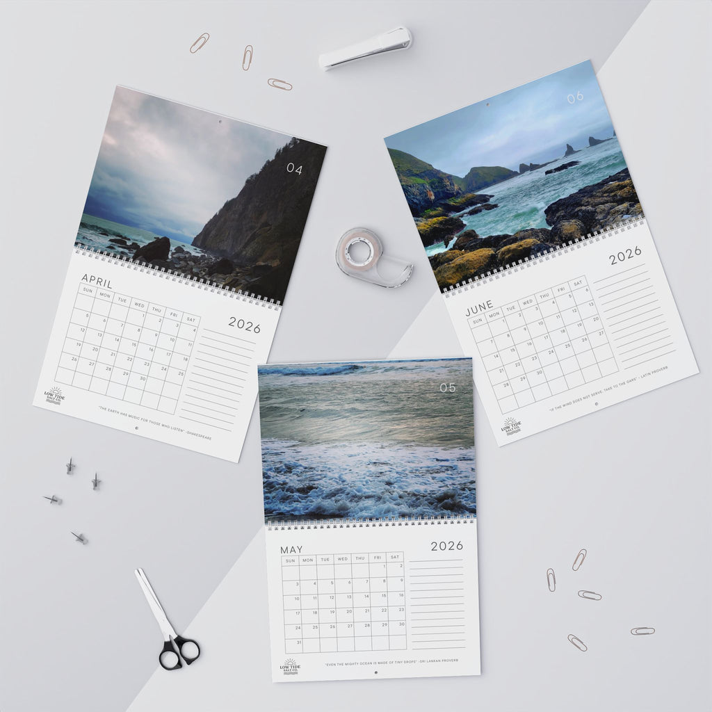 2026 Oregon Ocean Calendar