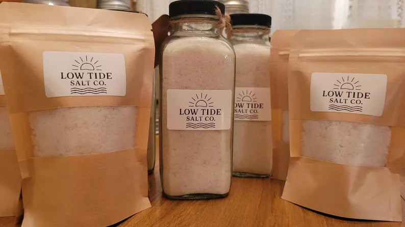 Pure & Raw Ocean Salt from the Oregon Coast